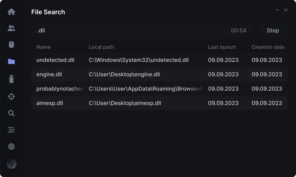 Cheat Checker — File Search